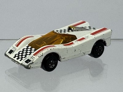 1971 Matchbox Superfast #7 White Hairy Hustler Made in England by