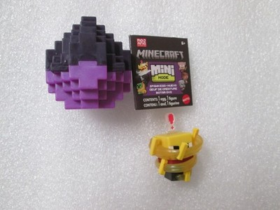 Minecraft Mini Mode Black Purple Spawn Egg Mini Figure #4 New!