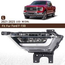 Led Fog Light Amber Turn Signal Drl For Ford F150 F-150 2021-2023 Left Side