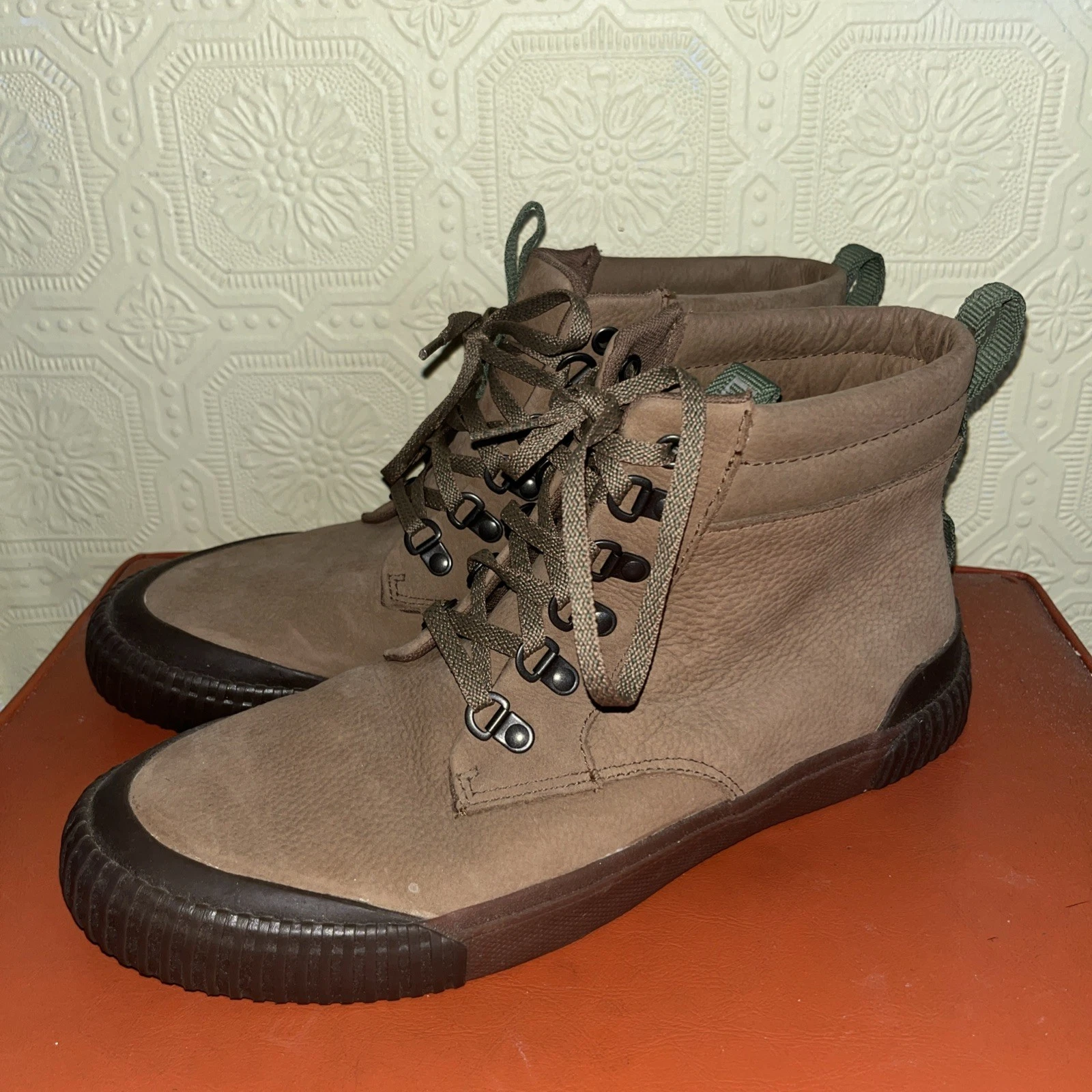 L.L.Bean Eco Woods Hiking Boots Leather Men Size US 8.5