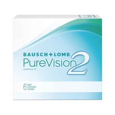 2 Monatslinsen | Bausch + Lomb | Sphärisch | 6 Linsen | BC 8.60 mm | DIA 14.0...