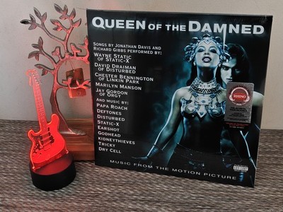 QUEEN OF THE DAMNED Motion Picture Soundtrack Limited BLOOD RED Color Vinyl 2LP