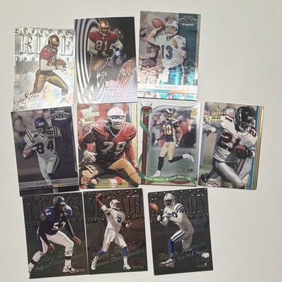 SkyBox 2001 NFL Metal Universe Insert 10-Card Lot Jerry Rice, Marino, Owens 