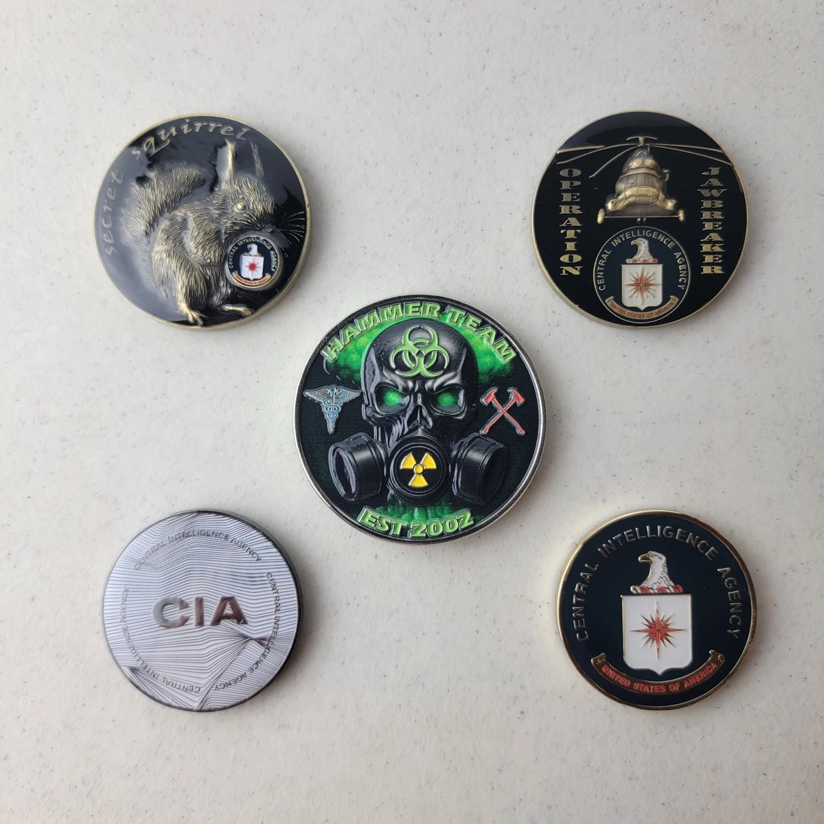CIA 挑战币| eBay