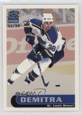 1999-00 Pacific Paramount Platinum 45/99 Pavol Demitra #195 0c3