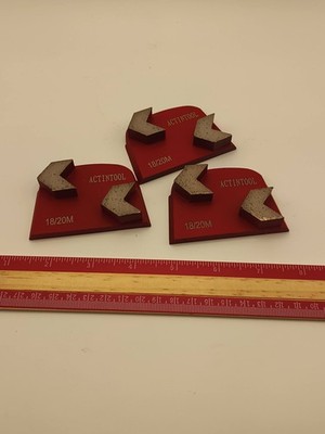 ACTINTOOL Trapezoid Diamond Arrow Segments Grinding Trapezoid for Lavina Grinder