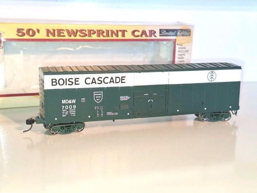 Proto 1000 #30292, 50' Newsprint Car Bouse Cascade. As new cond. HO scale. Boxed - Picture 1 of 12