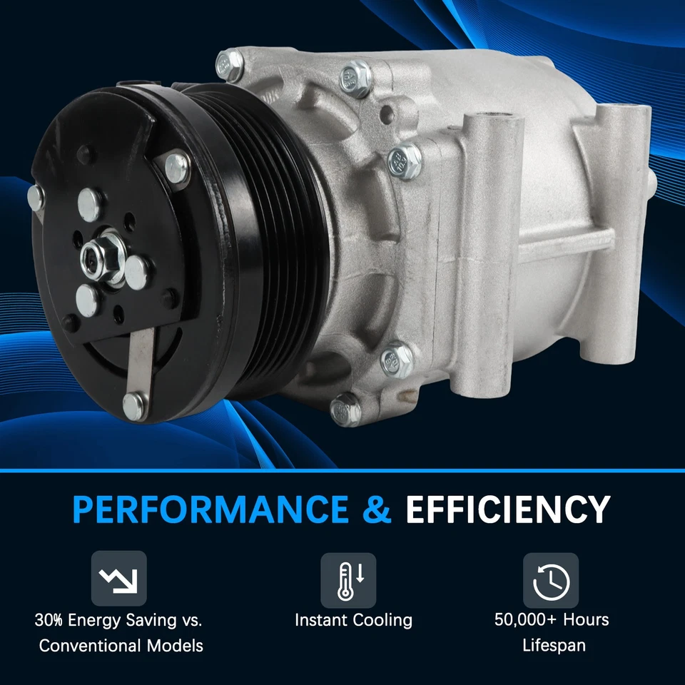 NEW A/C Compressor w/ Clutch For Mercury Grand Marquis 2003-2004 2005 CO2486AC Foto 4 de 4