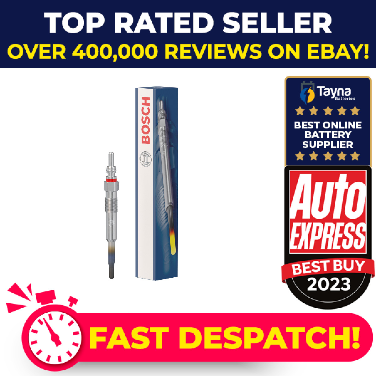 Glow Plugs Set 4x fits VW TRANSPORTER Mk5 1.9D 06 to 09 Bosch N10591602 Quality - Image 50