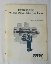 HYDRAPOWER INTEGRAL  POWER STEERING GEAR SERVICE MANUAL ORIGINAL