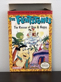 Nintendo NES- THE FLINTSTONES, RESCUE OF DINO - EXCELLENT CONDITION - No Insert