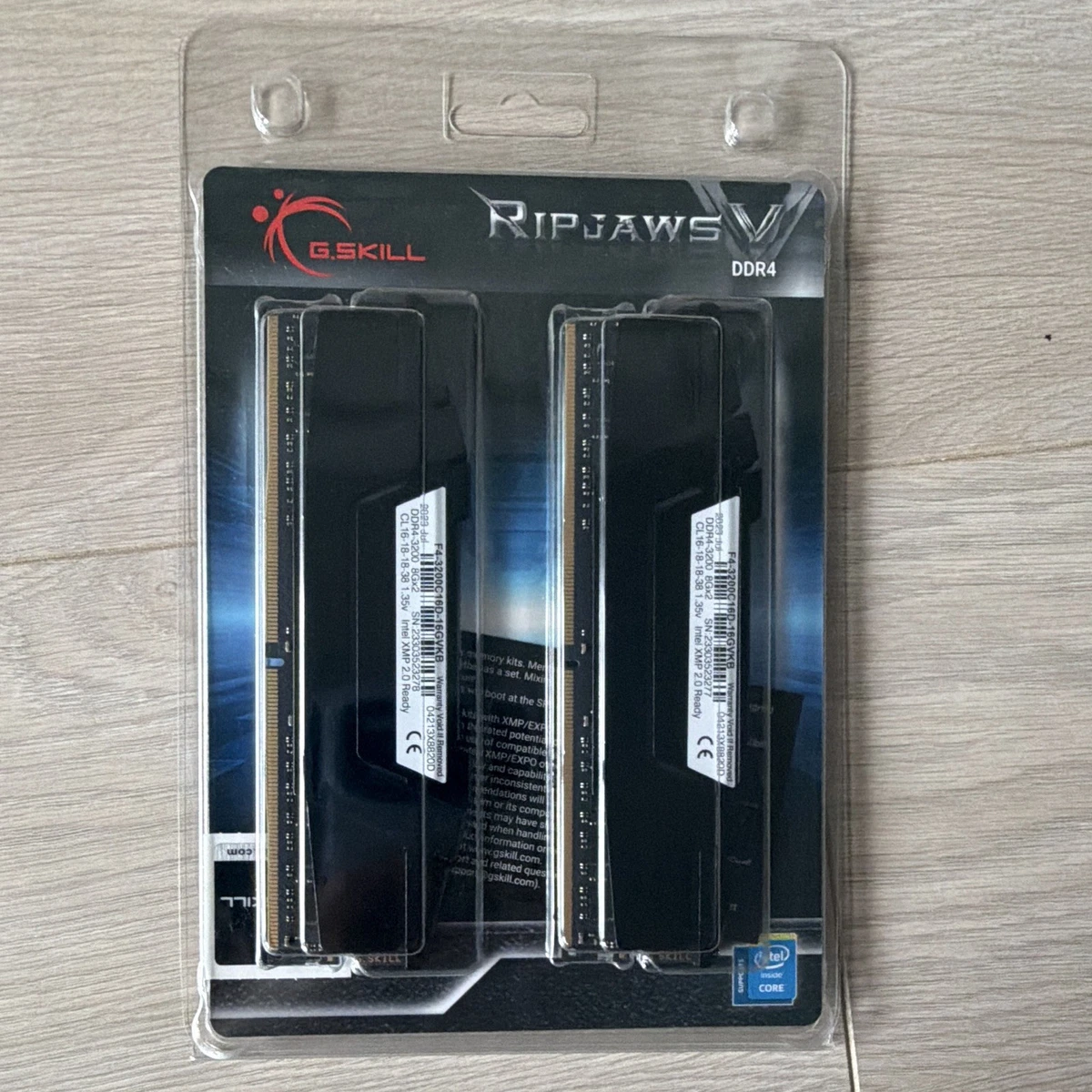 G. SKILL PC4-25600 (DDR4-3200) Bus Speed DDR4 SDRAM Memory (RAM