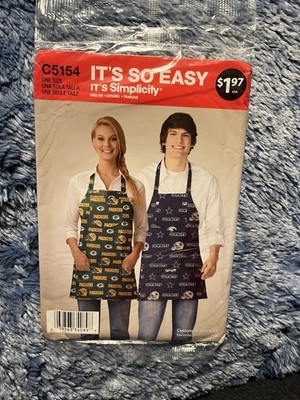 It s So Easy It s Simplicity One Size Apron Sewing Pattern | NEW