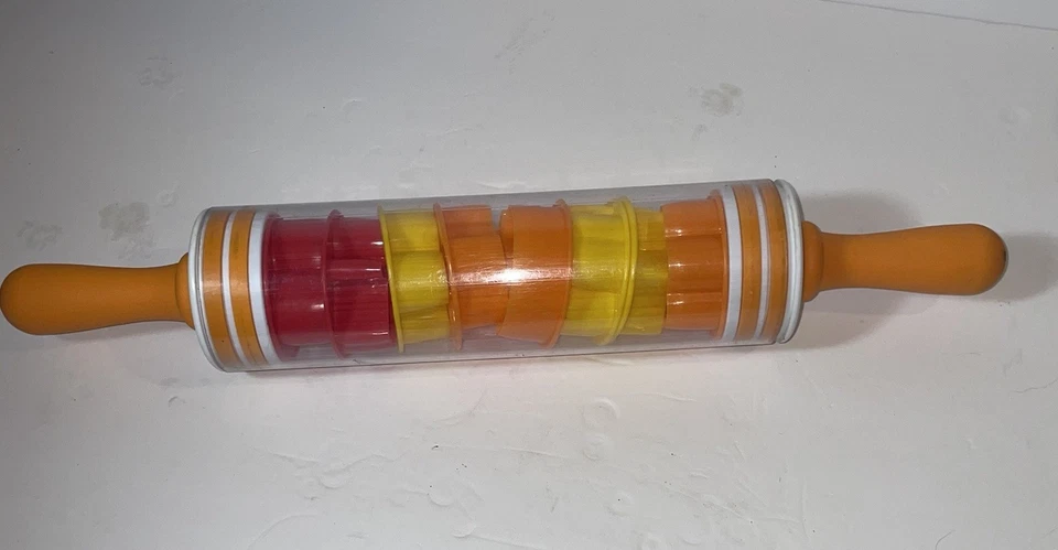 滚针带 9 个饼干切割机,18 英寸所有场合切割机。 复古 — 第 2/4 张图片