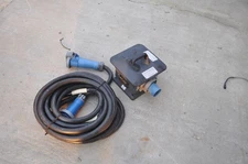 LEX  POWER DISTRIBUTION 60AMP  DB60NP  WITH 6/5 INPUT CABLE 2 30 AMP 3PH OUTS