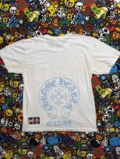 Chrome Hearts White Miami Horseshoe Logo Tee