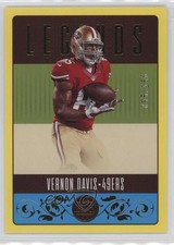 2023 Panini Legacy Legends Yellow 95/150 Vernon Davis #149 1b16
