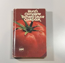 Libro de cocina completo de salsa de tomate Hunt's tapa dura libro de recetas de papel original