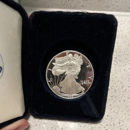 U.S. Mint American Eagle 1995 Proof 1 oz Silver Coin .999 Fine