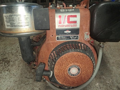 #ad Briggs amp; Stratton Industrial Commercial 8 HP Engine Model 195432 Runs Excellent $100.00