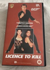 James Bond 007 License to Kill - 1989 (VHS PAL)