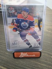 25/26 2025 FLEER ULTRA CONNOR MCDAVID #129 PLATINUM PARALLEL 6/25 OILERS