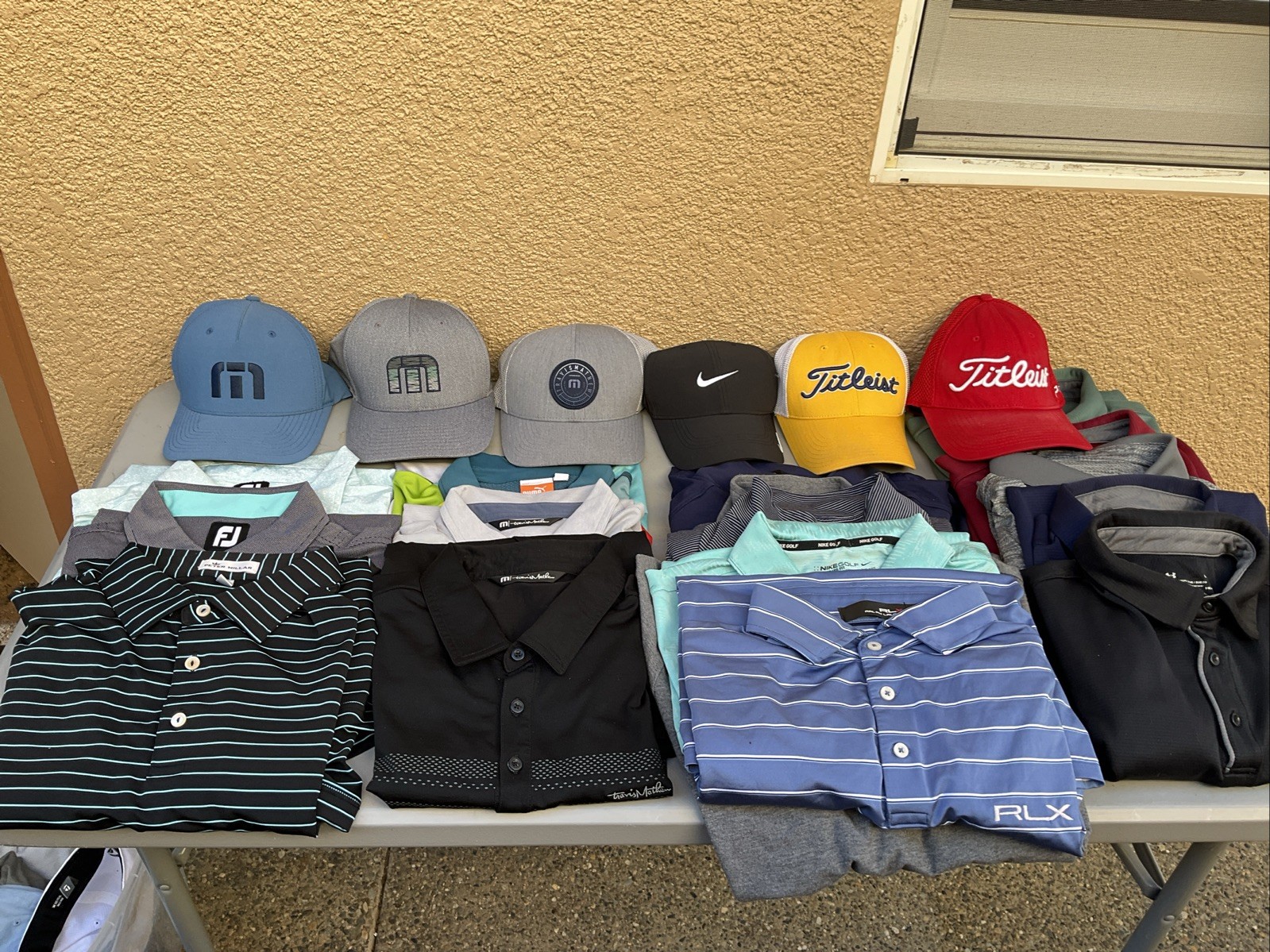 Apparel-travis Matthew, Peter Millar, Footjoy, Ralph Lauren