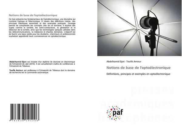 Abdelhamid Djari (U. A.) | Notions De Base De L'optoéLectronique | Taschenbuch-image