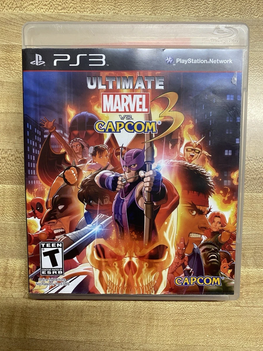 Marvel vs capcom 3 fate of two worlds ps3 - Jeux vidéo