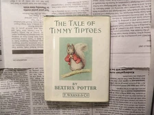 The Tale of Timmy Tiptoes - Beatrix Potter - Warne - 1939