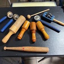 Wooden Musical Instrument Lot of 10pcs