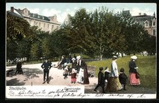 Stoccolma, Tegnerlunden, cartolina 