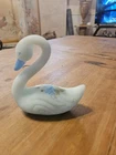 Fenton Hand-painted And Signed Swan