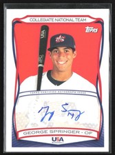 Top George Springer Rookie Cards and Key Prospects 53