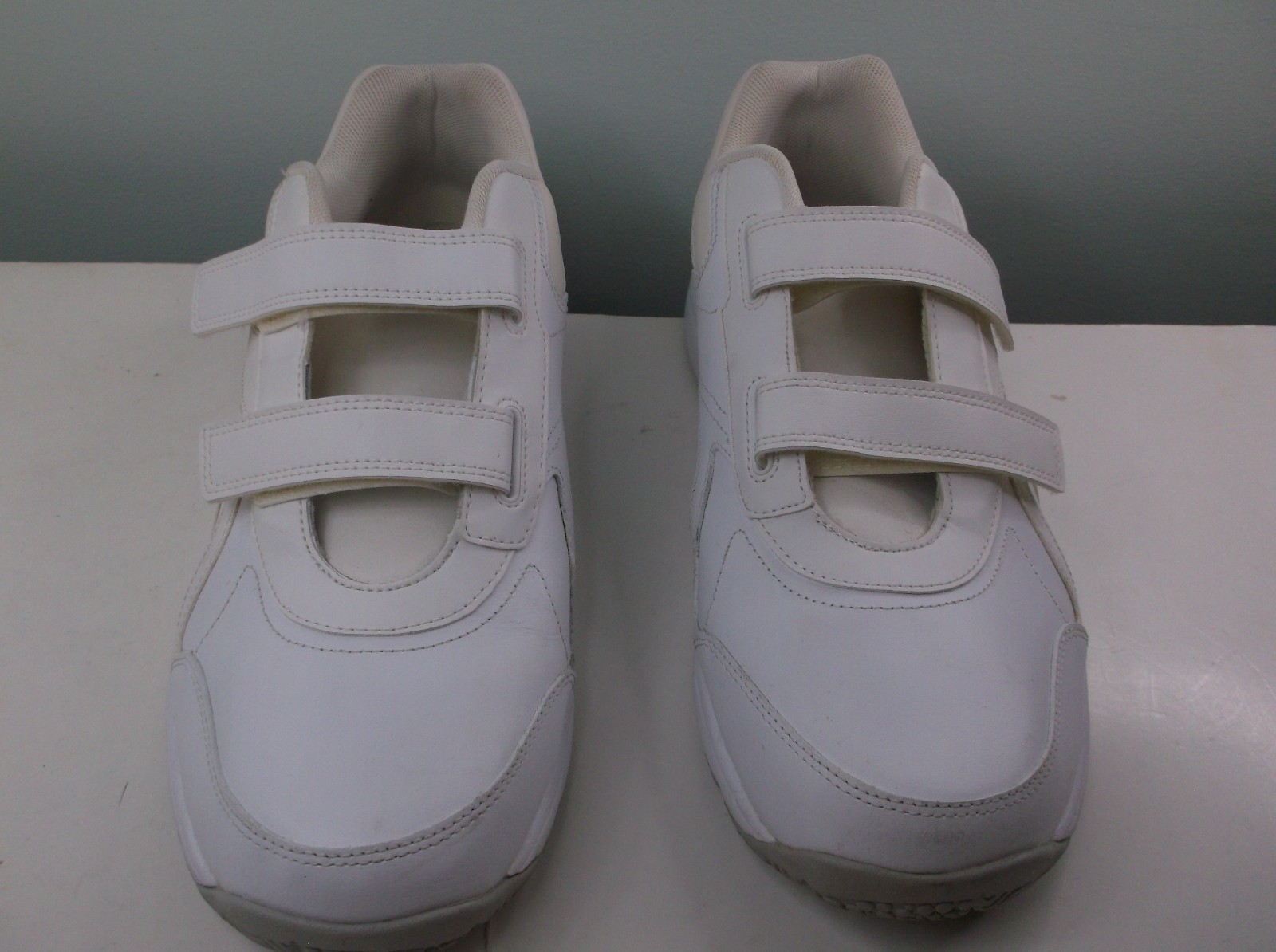 SAOLA Scarpa da passeggio Reebok uomo lavoro DMX ammortizzata pelle bianca antiscivolo tg.10 5