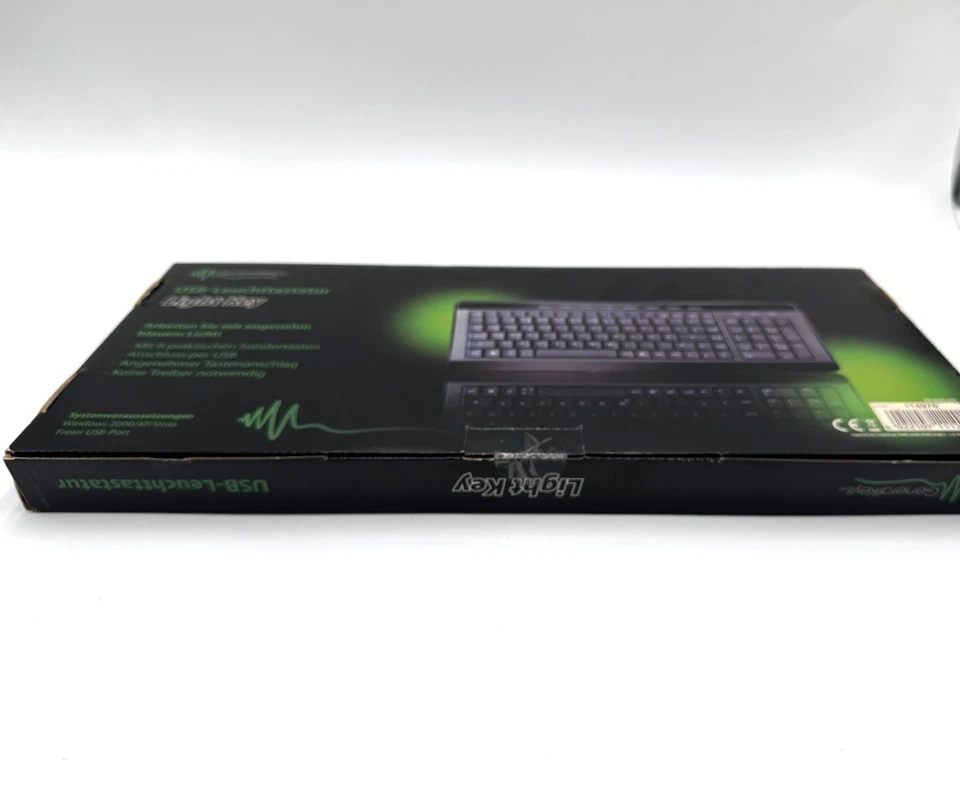 GeneralKeys USB Leuchttastatur Light Key - Neu OVP - Bild 4 von 4