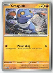 Croagunk 114/193 Paldea Evolved Common