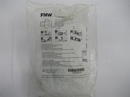 FNW FNW5V4876H , 1-1/4" Copper Press x FPT Brass Dielectric Union