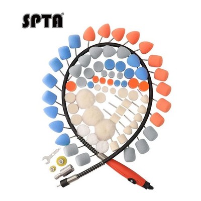 SPTA Mini Buffing Polishing Pads Use On Rotary Tools Drill Polisher Detailing