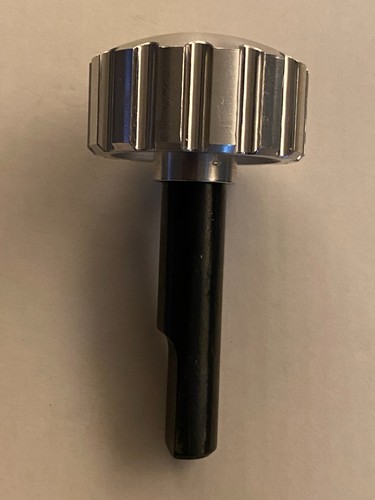 Delta Unisaw/Shaper dust door knob, shaft and cam - Afbeelding 2 van 4