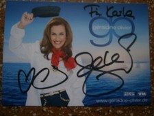Muzyka - podpisany autograf obrazu - Geraldine Olivier - Karla - Szlager
