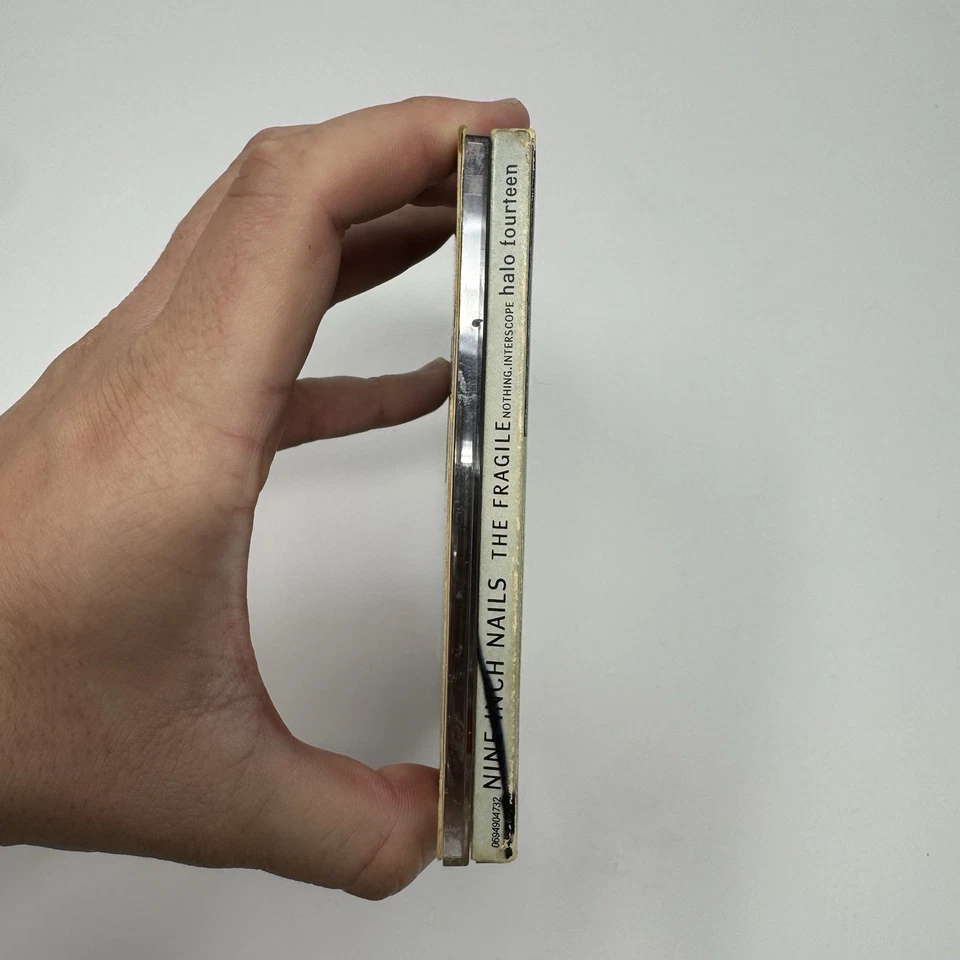 Vintage 1999 NIN Nine Inch Nails: The Fragile 2CD Digipak Promotional Use Foto 2 de 4