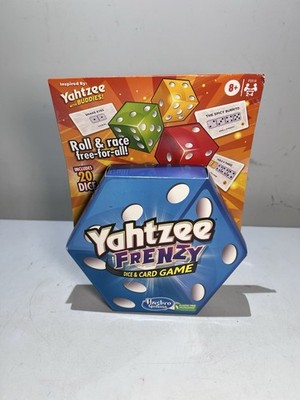 Hasbro Gaming Yahtzee Frenzy Dice And Card Game, Age 8+ New
