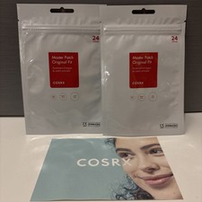 2 NEW COSRX Master Pimple Patch Original Fit, 24ct Each