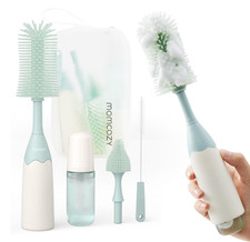 Momcozy Portable Bottle Brush Set- 6 in 1 Bottle Cleaning Tool