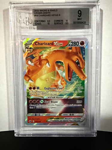 Charizard VSTAR graded BGS 9 for sale on eBay