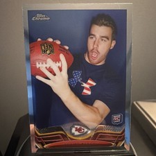 Topps 2013 Chrome Travis Kelce Rookie #118 Kansas City Chiefs NFL Football Card. rookie card picture