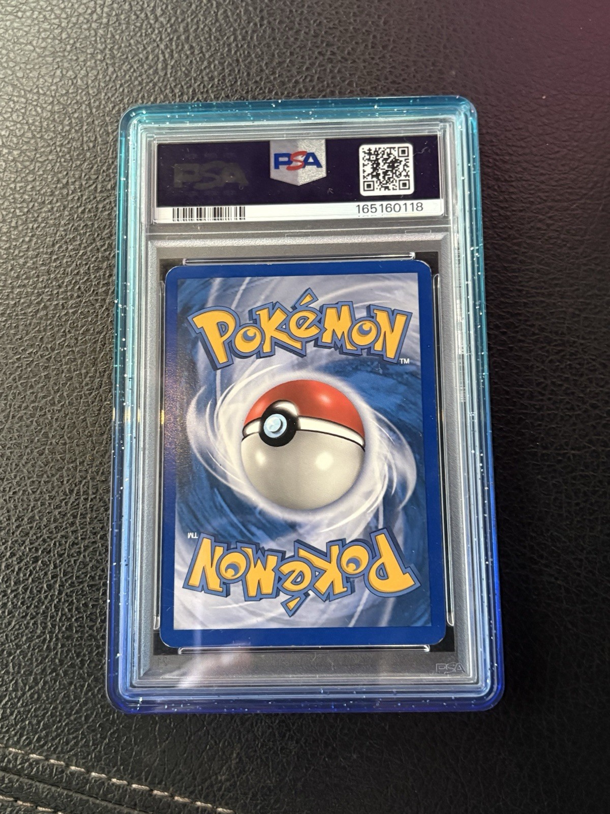 Pokémon 2005 Suicune Gold Star EX Unseen Forces #115 PSA 5 view 2