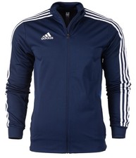 Adidas Boys Tiro 19 Climalite Track Jacket, drkblue, Big Kids 8-20 , XS 7-8 