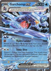 Garchomp ex 038/182 Paradox Rift Double Rare Holo